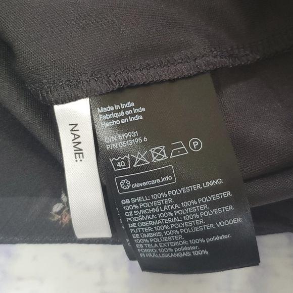 H&M Kids Sheer Sleeve Layered Top - Picture 7 of 7